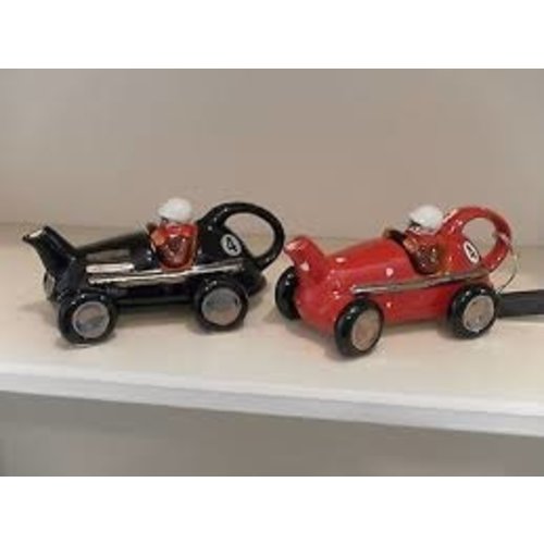 Carters of Suffolk Tony Carter Race Car Teapot - Red Carters of Suffolk Tony Carter Race Car Teapot - Red
