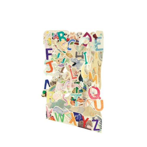 Santoro London A to Z Swing Card Santoro London A to Z Swing Card