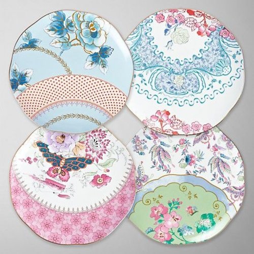 Wedgwood Butterfly Bloom Tea Plate Set of 4 Wedgwood Butterfly Bloom Tea Plate Set of 4