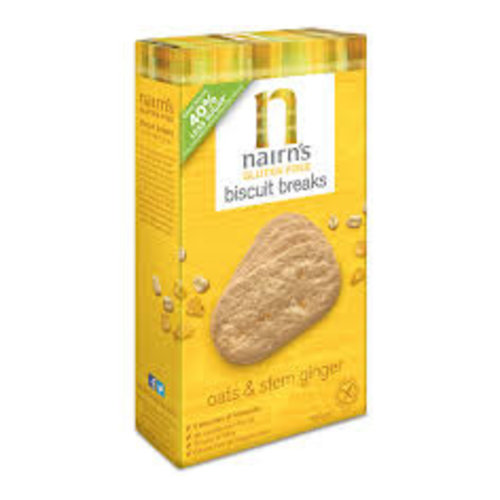 Nairn's Nairns Gluten Free Stem Ginger & Oatmeal Cookies Nairn's Nairns Gluten Free Stem Ginger & Oatmeal Cookies