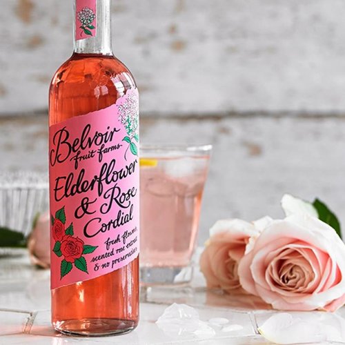 Belvoir Elderflower and Rose Cordial Belvoir Elderflower and Rose Cordial
