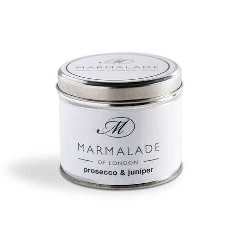 Marmalade of London Prosecco and Juniper Tin Candle Marmalade of London Prosecco and Juniper Tin Candle