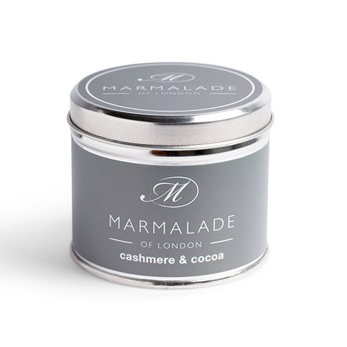 Marmalade of London Cashmere and Cocoa Tin Candle Marmalade of London Cashmere and Cocoa Tin Candle