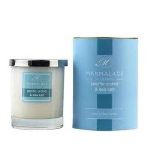 Marmalade of London Pacific Orchid and Sea Salt Glass Candle Marmalade of London Pacific Orchid and Sea Salt Glass Candle
