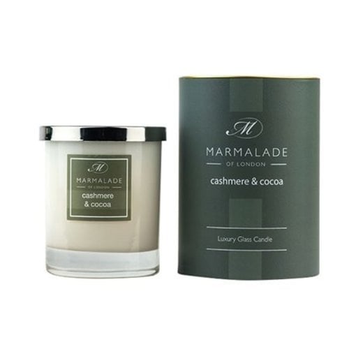 Marmalade of London Cashmere and Cocoa Glass Candle Marmalade of London Cashmere and Cocoa Glass Candle