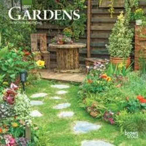 BrownTrout Publishers Gardens 2021 16 Month Mini Calendar BrownTrout Publishers Gardens 2021 16 Month Mini Calendar
