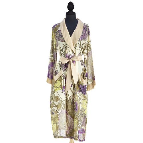 Two's Company One Hundred Stars Thistle Purple Robe Gown Two's Company One Hundred Stars Thistle Purple Robe Gown