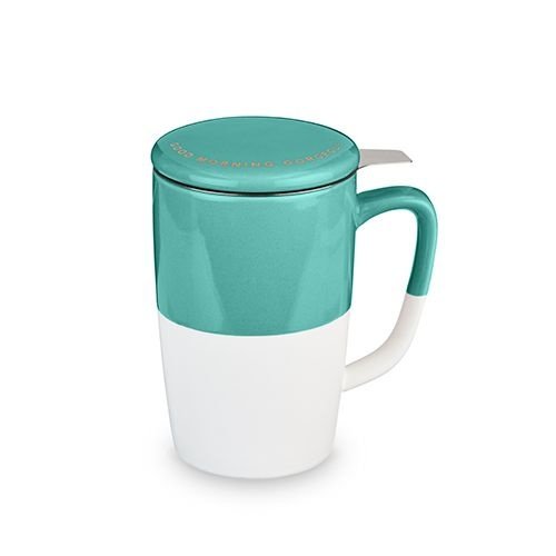 Pinky Up Delia Good Morning Gorgeous Tea Mug & Infuser Pinky Up Delia Good Morning Gorgeous Tea Mug & Infuser