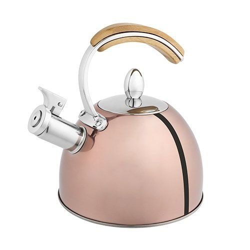 Pinky Up Presley Rose Gold Tea Kettle Pinky Up Presley Rose Gold Tea Kettle
