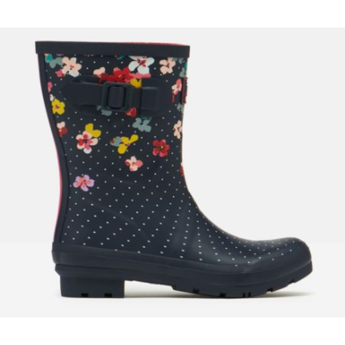 Joules USA Navy Blossom Molly Welly Joules USA Navy Blossom Molly Welly
