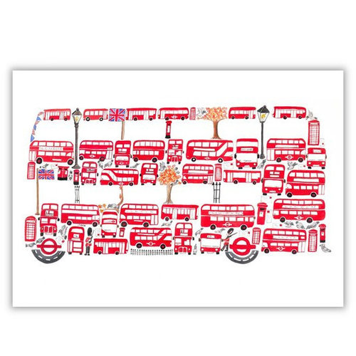 B is for Bus Greeting Card B is for Bus Greeting Card