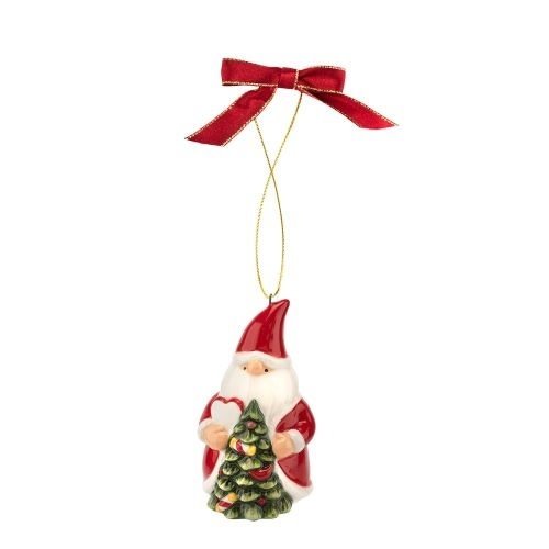 Spode Gnome With Heart Ornament Spode Gnome With Heart Ornament