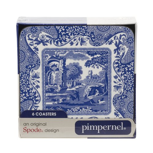Portmeirion Spode Blue Italian Coasters Portmeirion Spode Blue Italian Coasters