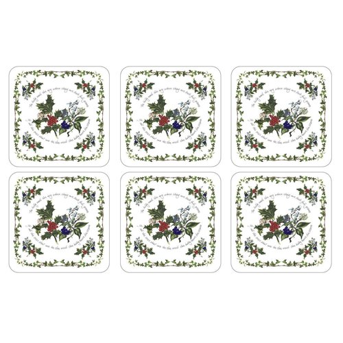 Pimpernel Pimpernel Holly & Ivy Coasters Pimpernel Pimpernel Holly & Ivy Coasters