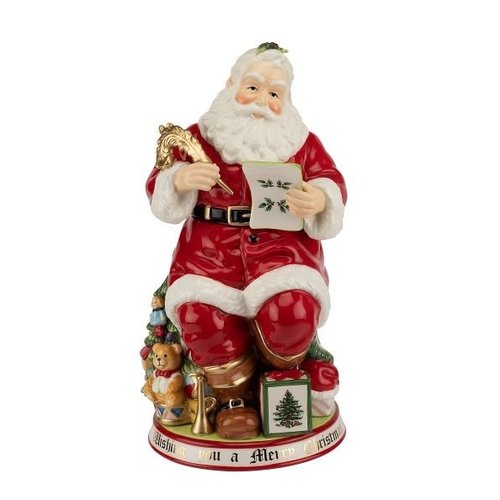 Spode Spode 250th Anniversary Santa Cookie Jar Spode Spode 250th Anniversary Santa Cookie Jar