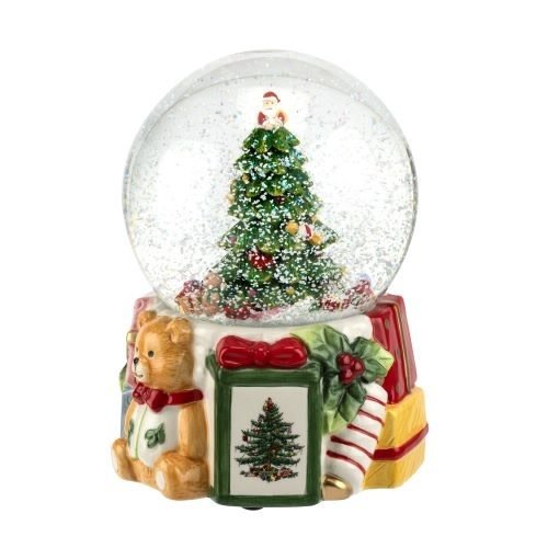 Spode Spode Musical Christmas Tree Snow Globe Spode Spode Musical Christmas Tree Snow Globe