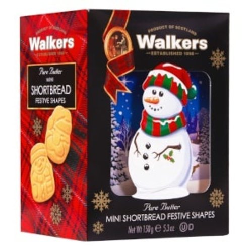 Walker's Shortbread Co. Walkers Mini Shortbread Festive Shapes Walker's Shortbread Co. Walkers Mini Shortbread Festive Shapes