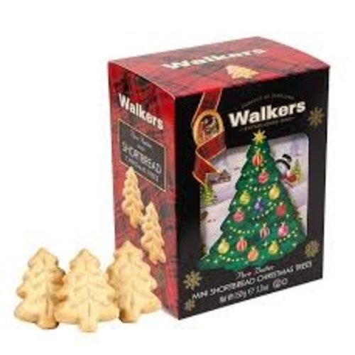 Walker's Shortbread Co. Walkers Mini Shortbread Christmas Trees 150g Box Walker's Shortbread Co. Walkers Mini Shortbread Christmas Trees 150g Box