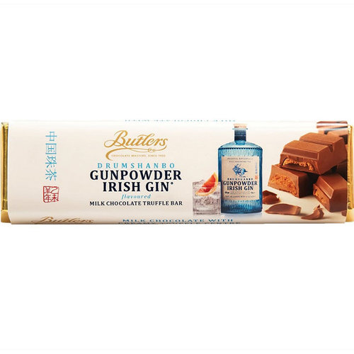 Butler's Gunpowder Gin Milk Chocolate Truffle Bar Butler's Gunpowder Gin Milk Chocolate Truffle Bar