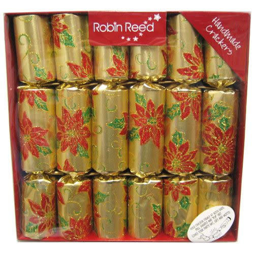 Poinsettia Christmas Crackers Poinsettia Christmas Crackers