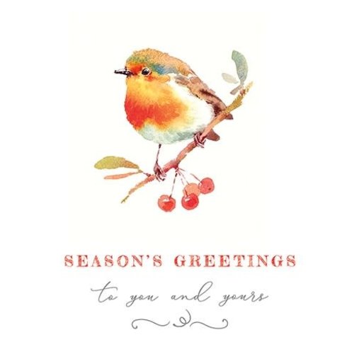 Winter Bird Card Winter Bird Card