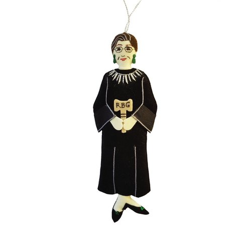 St. Nicolas Ruth Bader Ginsburg Ornament St. Nicolas Ruth Bader Ginsburg Ornament