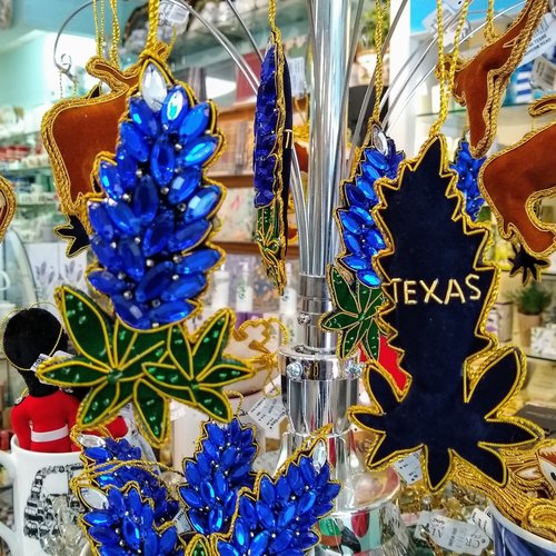 St. Nicolas St. Nicolas Bluebonnet ornament St. Nicolas St. Nicolas Bluebonnet ornament