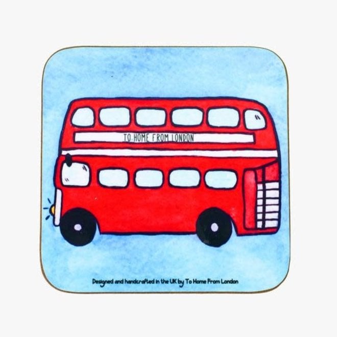 Double Decker Bus Magnetic Coaster