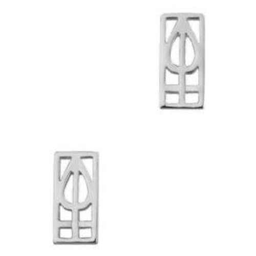 Hamilton & Young Mackintosh Lines Stud Earrings Hamilton & Young Mackintosh Lines Stud Earrings