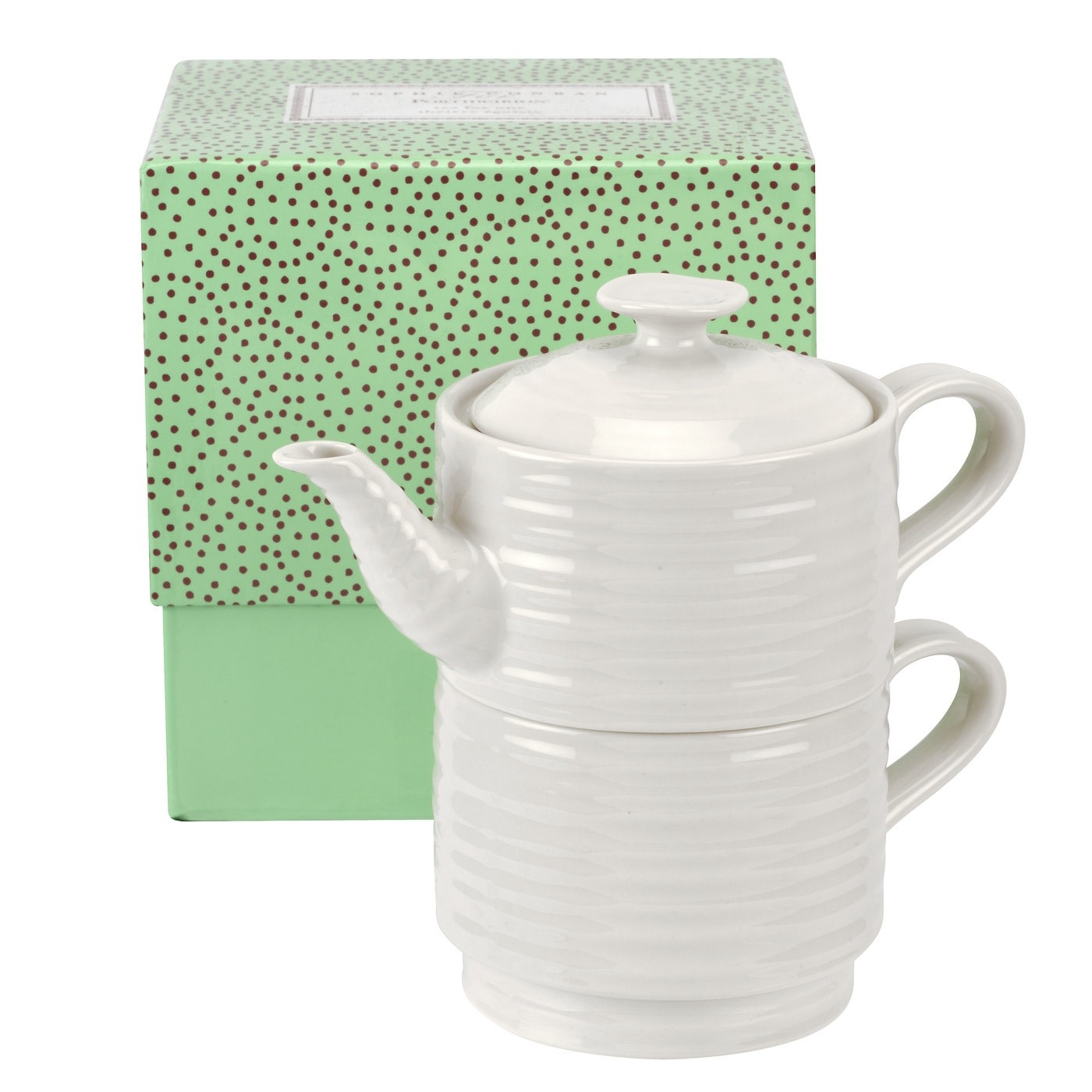 Portmeirion Sophie Conran White Tea for One