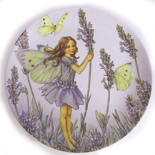 Flower Fairies Flower Fairies Lavender Melamine Plate Flower Fairies Flower Fairies Lavender Melamine Plate