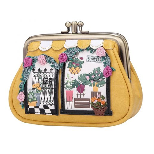 Vendula Flower Shop Clipper Coin Purse Vendula Flower Shop Clipper Coin Purse