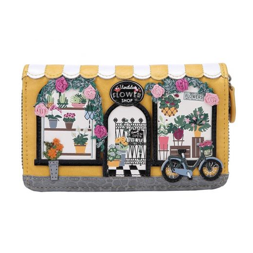 Vendula Flower Shop Medium Ziparound Wallet Vendula Flower Shop Medium Ziparound Wallet
