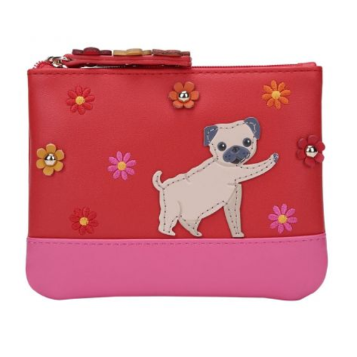Vendula TUK TUK Pug Zipper Coin Purse Vendula TUK TUK Pug Zipper Coin Purse