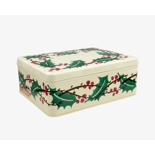 Emma Bridgewater Emma Bridgewater Winter Berries Rectangular Tin Emma Bridgewater Emma Bridgewater Winter Berries Rectangular Tin