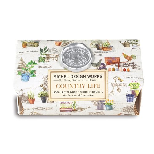 Michel Design Works Michel Country Life Large Soap Michel Design Works Michel Country Life Large Soap