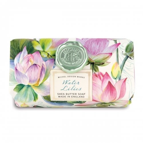 Michel Design Works Water Lillies Large Bath Soap Bar Michel Design Works Water Lillies Large Bath Soap Bar