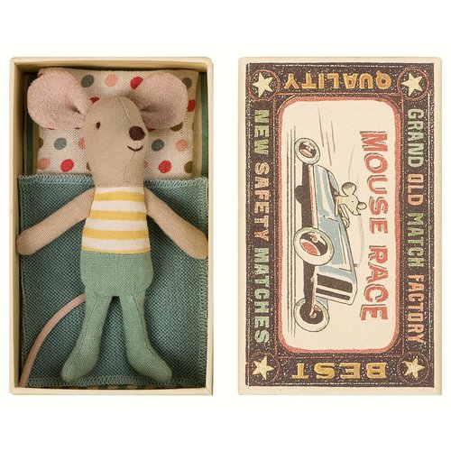 Maileg Maileg Little Brother Mouse in Box Maileg Maileg Little Brother Mouse in Box