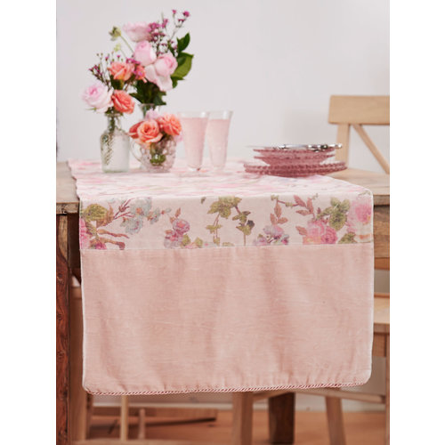 April Cornell English Garden Velvet Runner Soft Rose April Cornell English Garden Velvet Runner Soft Rose