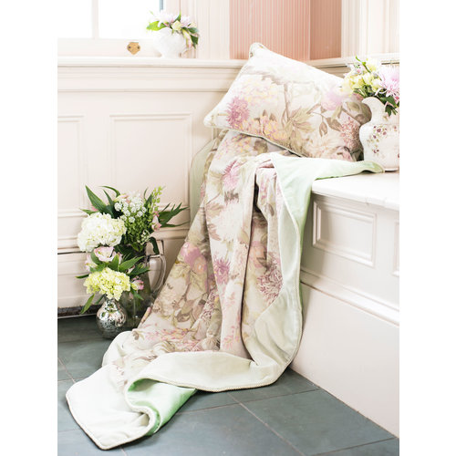 April Cornell Tea Garden Velvet Throw Sage April Cornell Tea Garden Velvet Throw Sage