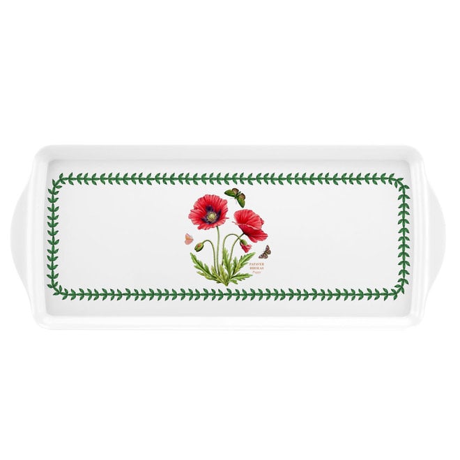 Botanic Garden Sandwich Tray (Poppy)