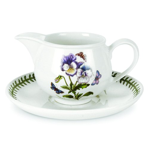 Portmeirion Botanic Garden Gravy Boat & Stand Portmeirion Botanic Garden Gravy Boat & Stand