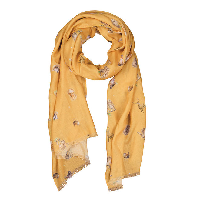 'Woodlanders' Woodland Animal Scarf