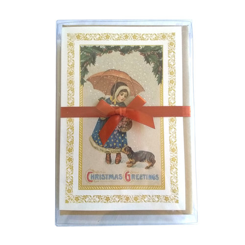 Boxed Cards - Girl with Umbrella Boxed Cards - Girl with Umbrella
