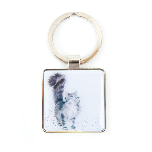 Wrendale Wrendale Cat 'Lady of the House' Keyring Wrendale Wrendale Cat 'Lady of the House' Keyring