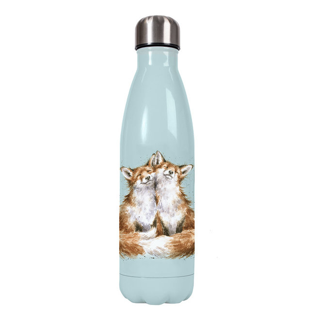 Contentment Fox Water Bottle