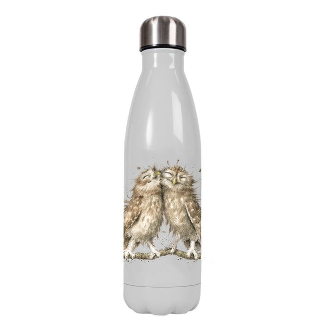 'Birds of a Feather' Owl Water Bottle