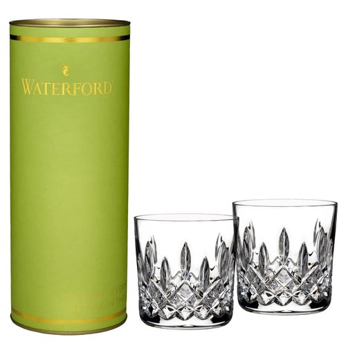 Waterford Giftology Lismore Tumbler 9 oz set/2 (Lime Tube) Waterford Giftology Lismore Tumbler 9 oz set/2 (Lime Tube)