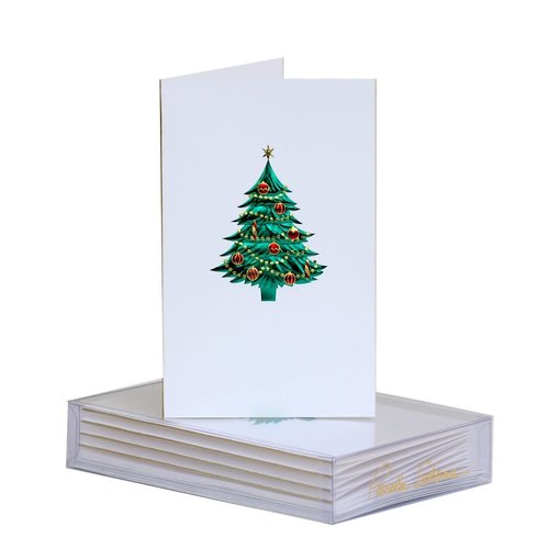 Paula Skene Paula Skene Tree With Ornaments (mini notes) Paula Skene Paula Skene Tree With Ornaments (mini notes)