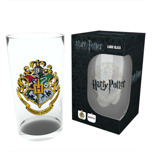 Hogwarts Crest Large Glass Hogwarts Crest Large Glass